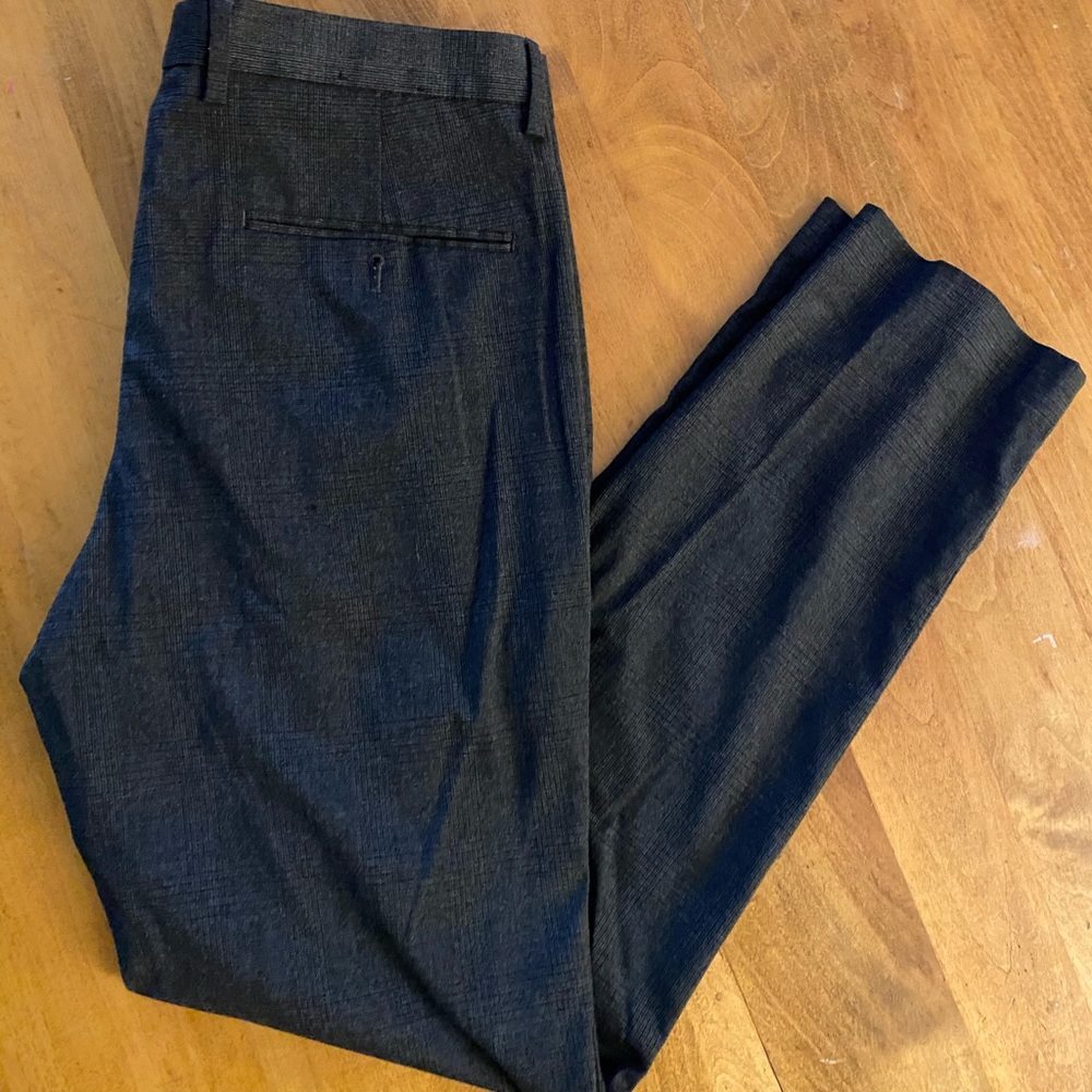 Express men’s dark gray dress pants